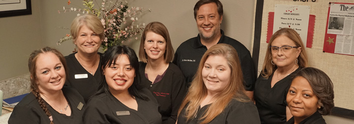 Chiropractor Huntsville TX Brian McGee With Team